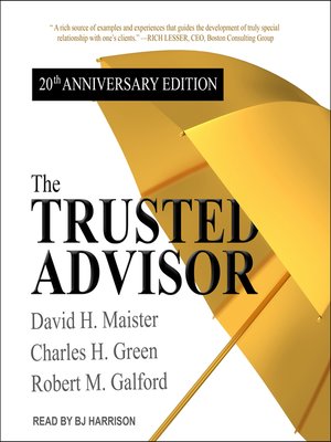 cover image of The Trusted Advisor